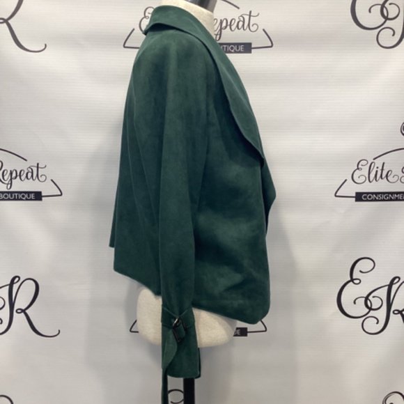 CAMISA SZ S FAUX SUEDE CROP JACKET - Picture 4 of 7